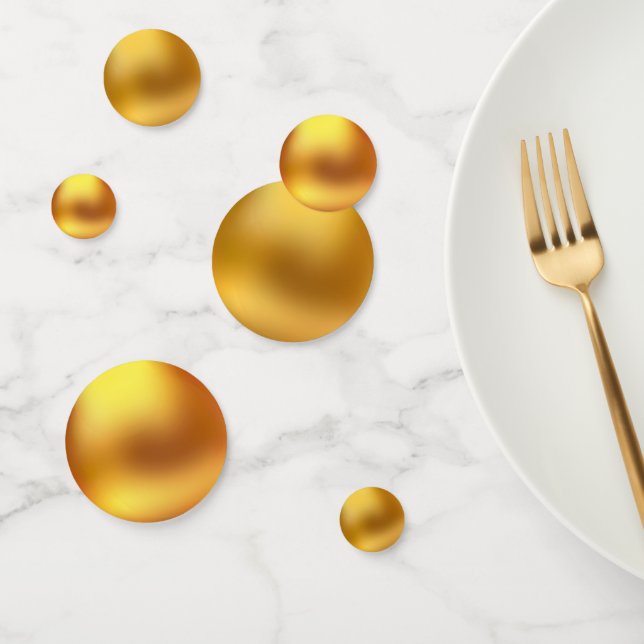 Confetti de table d'or (Groupe)