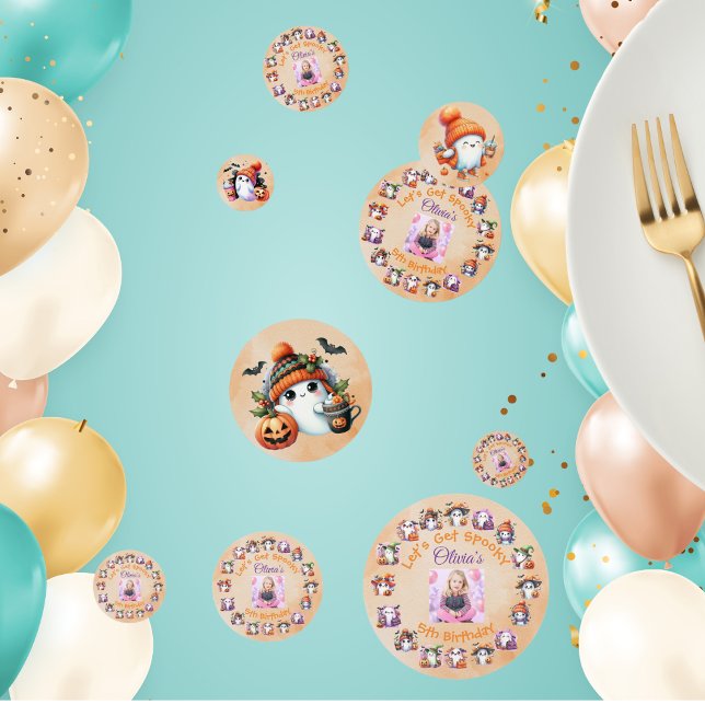 Confetti de table Ghost Lover Café pour la fête de (Créateur téléchargé)