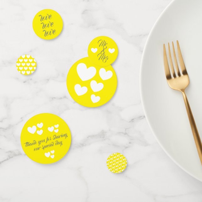Confetti de table mariage par dalDesignNZ (Groupe)