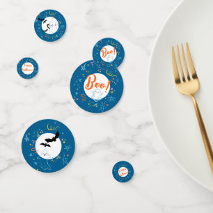 confetti d'Halloween pour Enfants Boo ! Fête