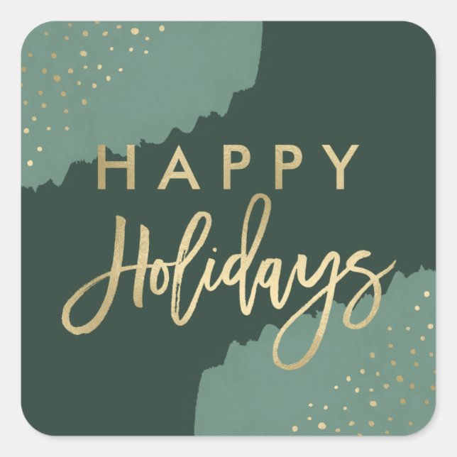 Confetti d'or | Stickers Vacances (Devant)