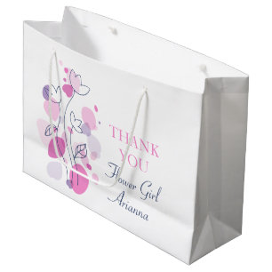 Confetti mariage fille fleur favoriser grand sac c