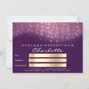 Confetti Parties scintillant Purple Pink Certifica
