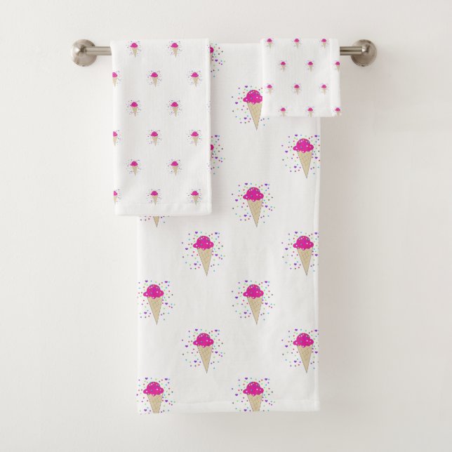 Confetti rose Ice Cone Motif (En situation)