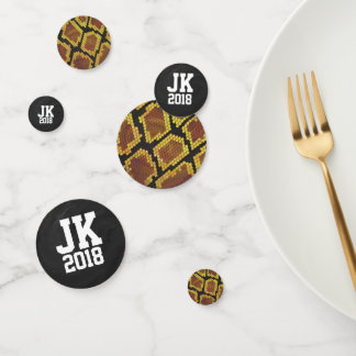 Confettis 11sur 12 points de serpent personnalisés