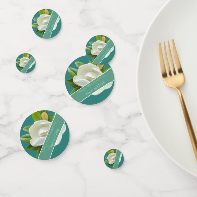 Confettis 48e anniversaire du Mariage (Groupe)