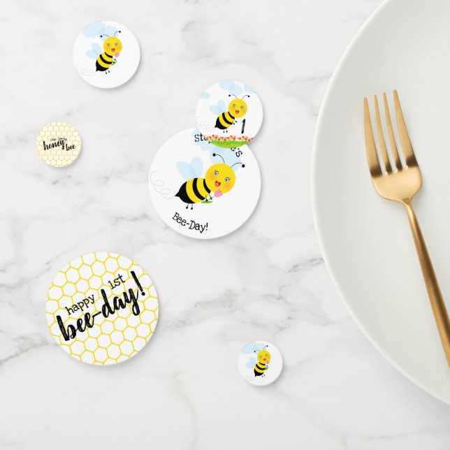 Confettis Abeille dans Tulip Garden (Groupe)