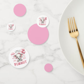 Confettis Adorable fille petite arachide