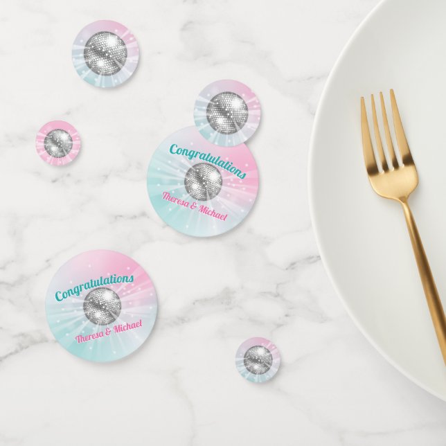 Confettis Baby shower Disco Ball Super (Groupe)