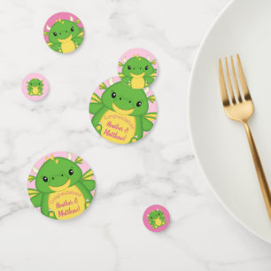 Confettis Baby shower Dragon