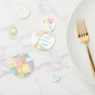 Confettis Baby shower Paci Bunny