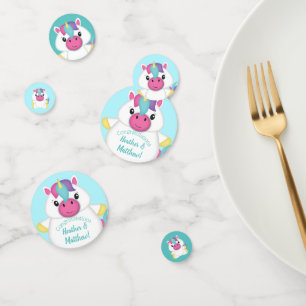 Confettis Baby shower Unicorn
