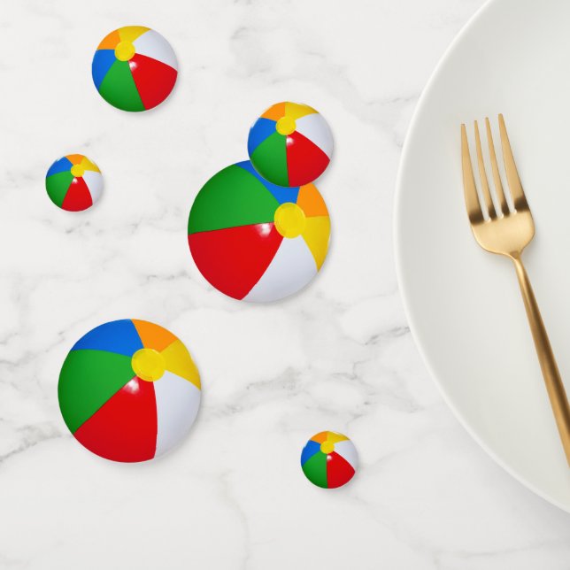 Confettis Beach Ball Summer Fun Pool Party Anniversaire (Groupe)