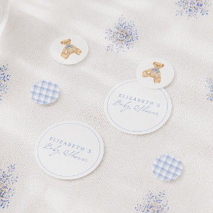Confettis Bearly Wait Vintage Teddy Bear Baby Shower