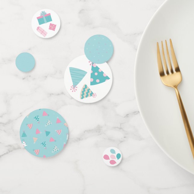 Confettis Bébé mignon Animaux Jardin Fête 1er Anniversaire T (Groupe)