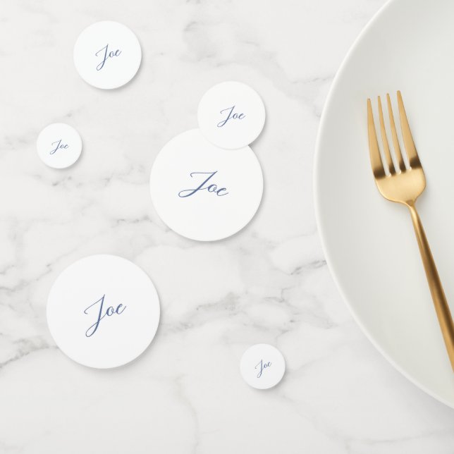 Confettis Bleu montagne sexe neutre anniversaire (Groupe)