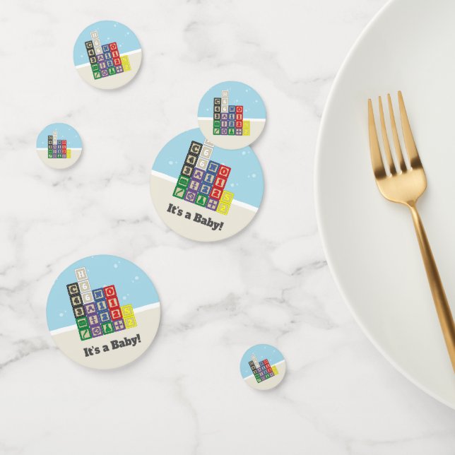 Confettis Blocs de futurs chimistes (Groupe)