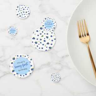 Confettis Blueberry 1er anniversaire Berry First