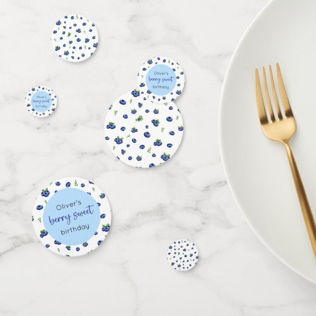 Confettis Blueberry Birthday Berry Sweet (Groupe)