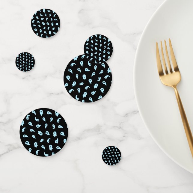 Confettis Boo Blue Ghosts (Groupe)