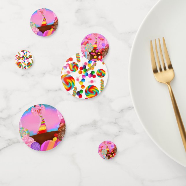 Confettis Candy Land Sweet 16 Fête d'anniversaire (Groupe)