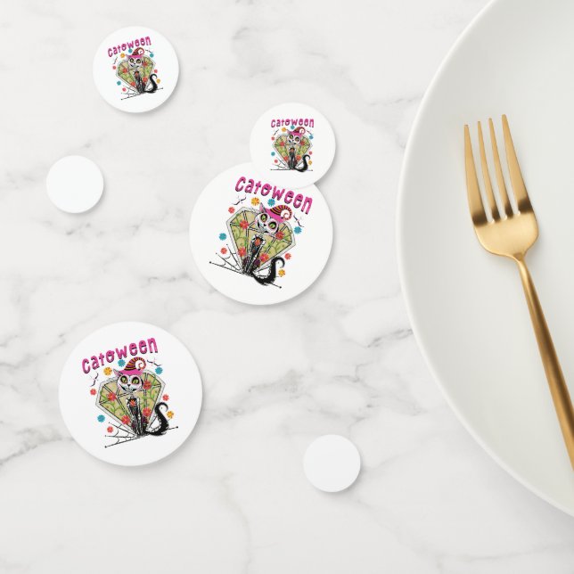 Confettis Catoween Halloween (Groupe)