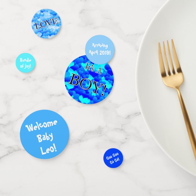 Confettis C'est un garçon ! (Groupe)