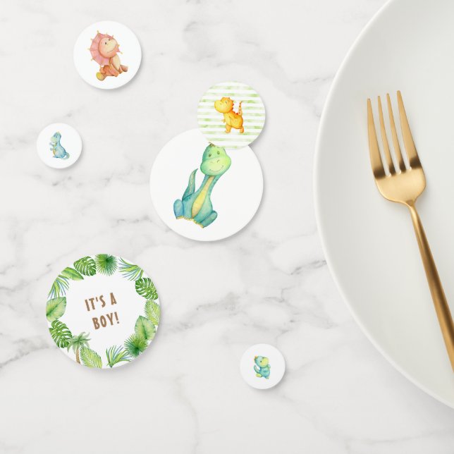 Confettis C'est un garçon dinosaure (Groupe)