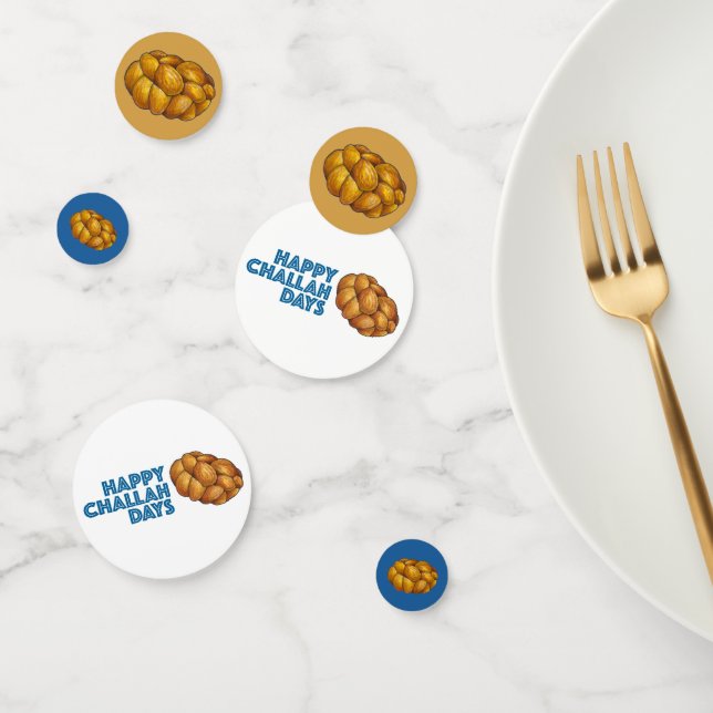 Confettis Challah Braided Jewish Bakery Pain Loaf Hanoukka (Groupe)