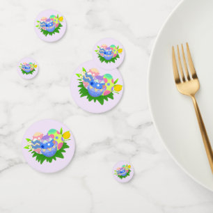 Confettis Chasse aux oeufs de Pâques