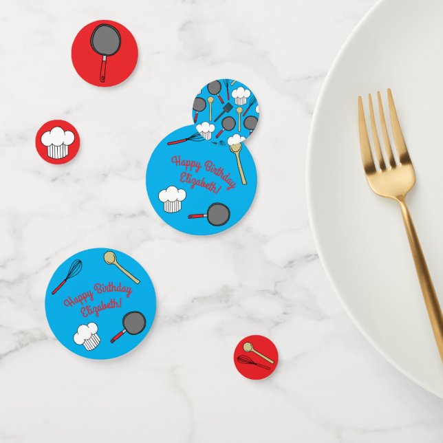 Confettis Chef Cuisine Anniversaire de enfant (Groupe)
