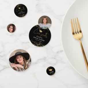 Confettis Classe De 2025 Parties scintillant D'Or Amusante P