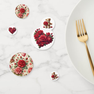 Confettis Coeur des Roses - Art floral romantique