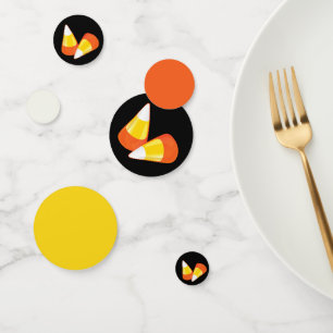 Confettis Corne de bonbons d'Halloween