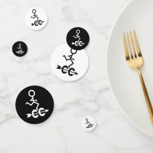 Confettis Coureur de cross-country ©