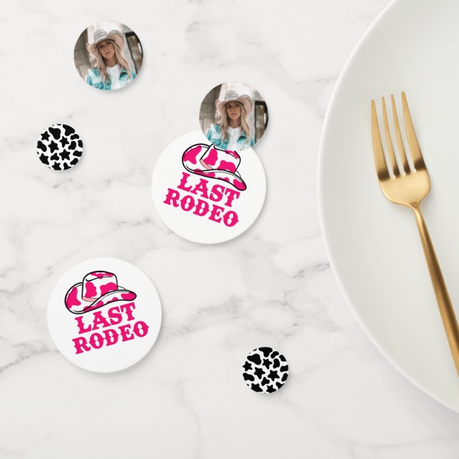 Confettis Cowgirl Disco Dernier Rodéo Enterrement de Vie de  (Groupe)