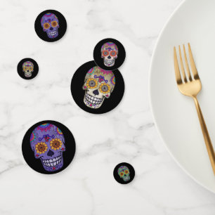 Confettis Crânes à sucre Dia de Muertos