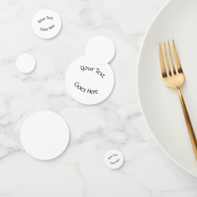 Confettis Customise-Le ! (Groupe)