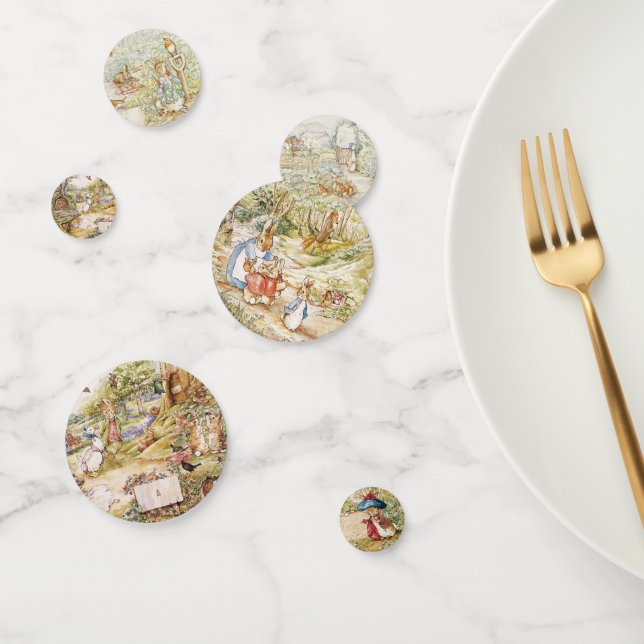 Confettis Cute Beatrix Potter Peter et amis (Groupe)