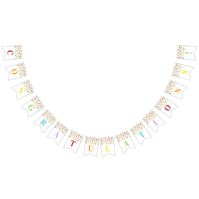 Confettis d'arc-en-ciel de bannière de (Tout)