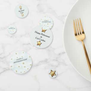 Confettis De bonnes années de retraite