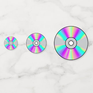 Confettis de CD de fête Y2K 1990 / 2000
