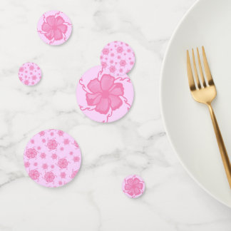 Confettis de fête FTF en rose