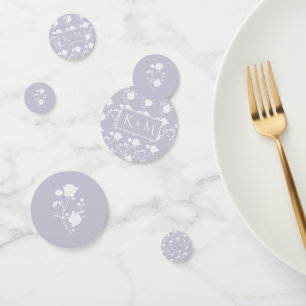 Confettis de mariage Rose Lavande