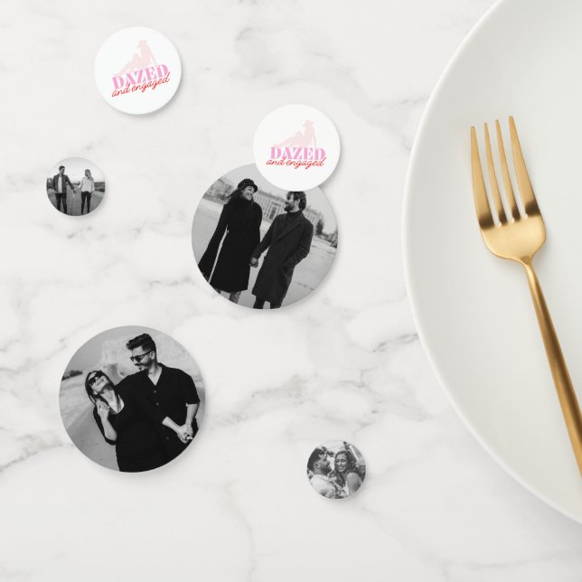 Confettis de photo de fête de bachelorade Dazed &  (Groupe)