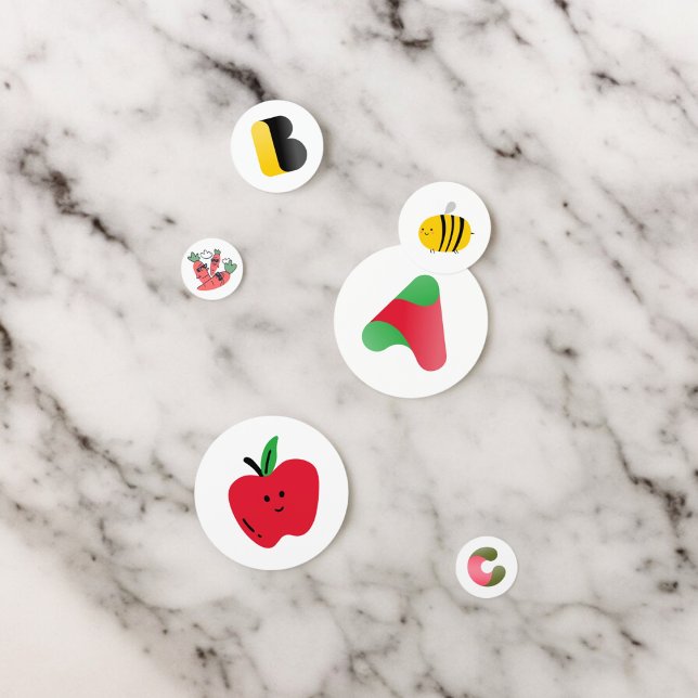 Confettis de table alphabets ABC (ABC Alphabets A for apple, B for Bee and C for Carrots party confetti,kids birthday party,babyshower)