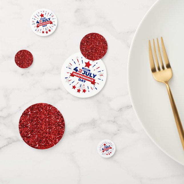 Confettis de table du 14 juillet (Groupe)