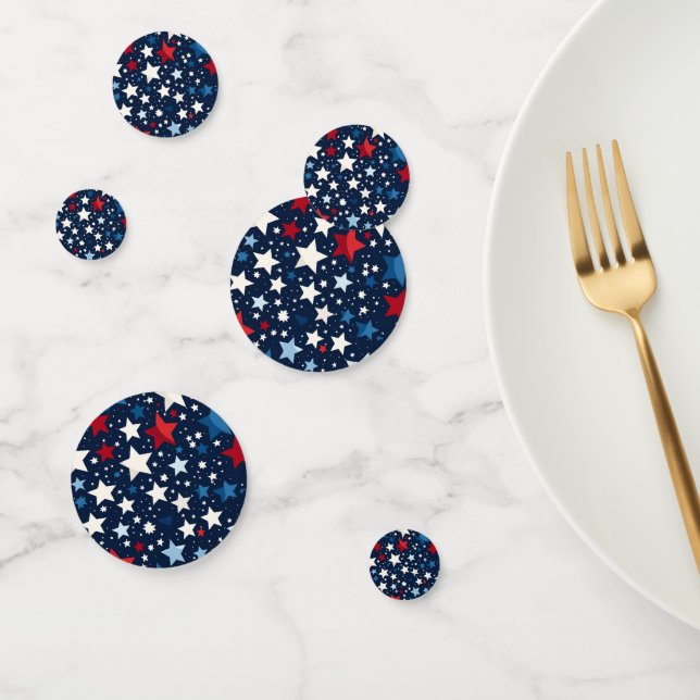 Confettis de table patriotiques (Groupe)