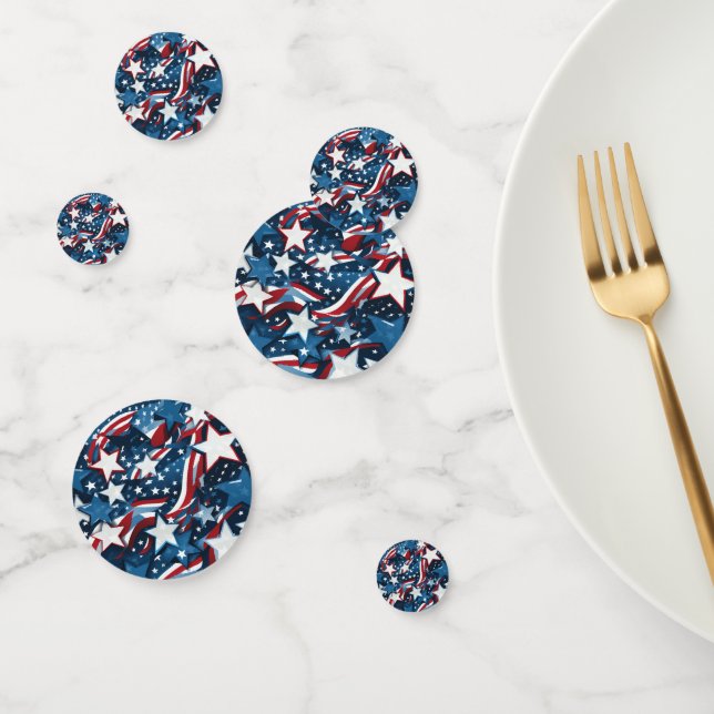 Confettis de table patriotiques (Groupe)