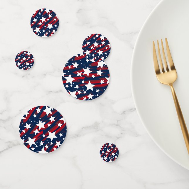 Confettis de table patriotiques (Groupe)